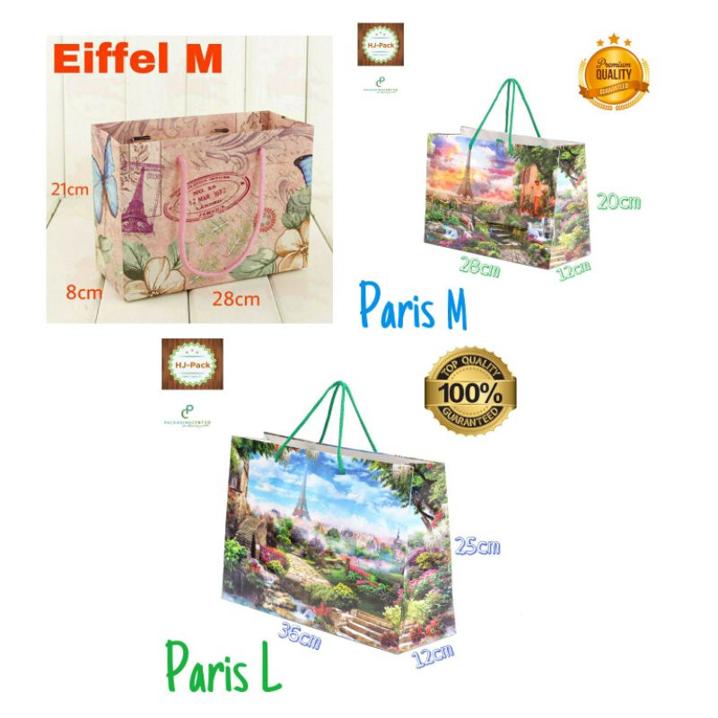 

10pcs Paperbag Eiffel Kado ,/ as Kertas Hadiah, Gift Bag , Goodie Bag ,Premium Bag