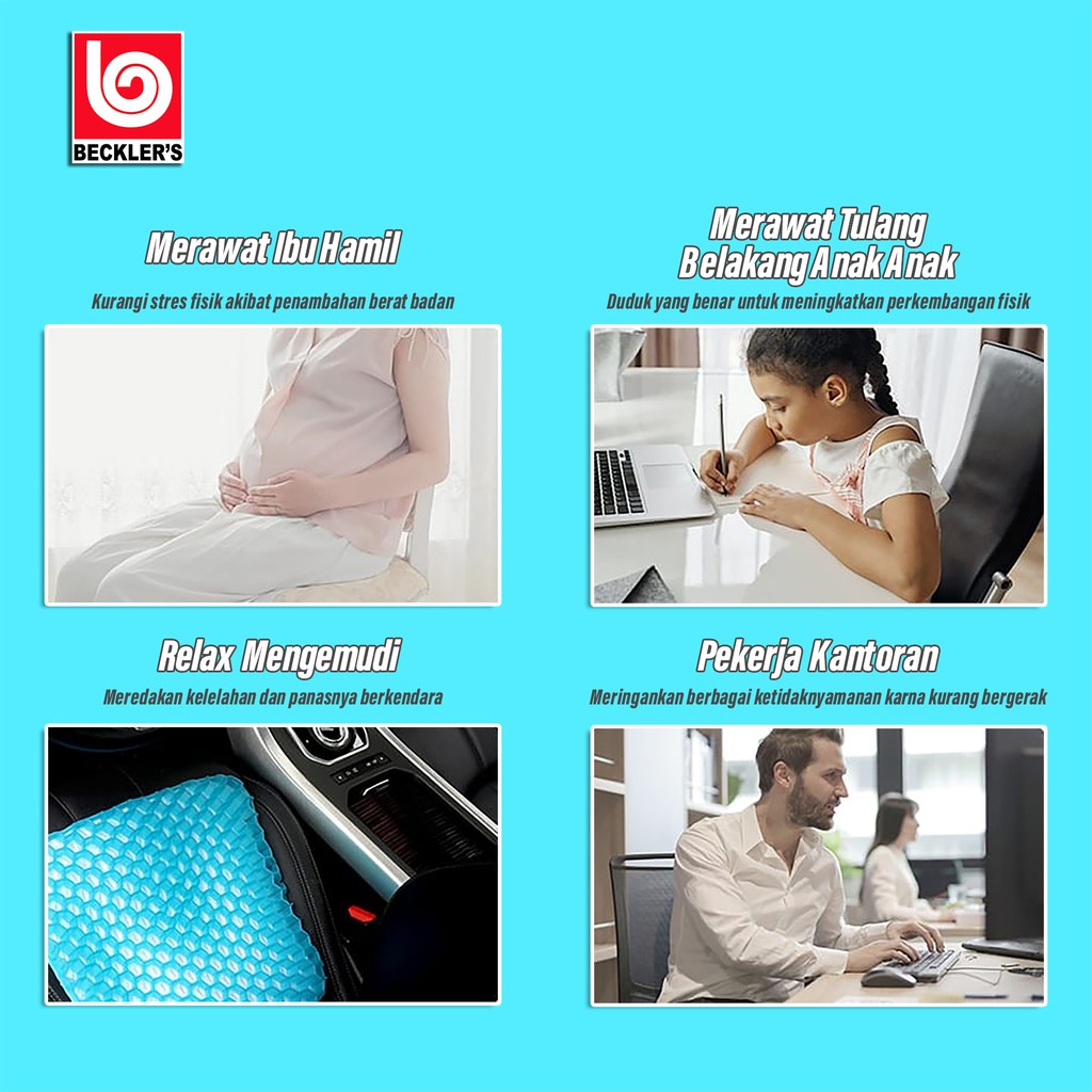 Alas Duduk Silikon Egg Bantal Alas Duduk Silicon Empuk Nyaman Adem (SARANG LEBAH)