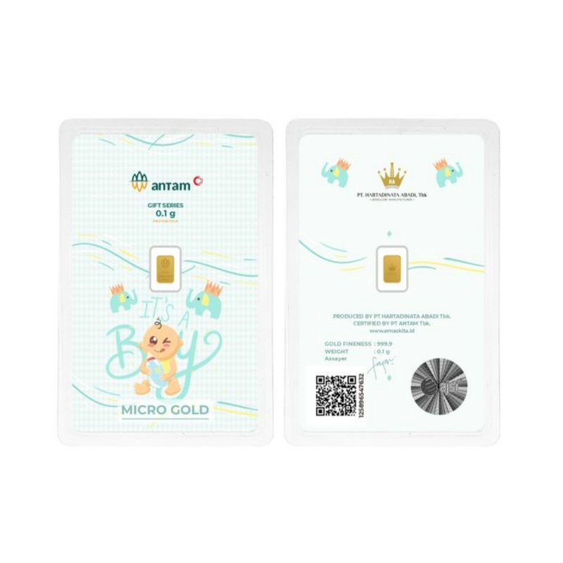 logam mulia antam 0.1g/antam 0.1g/antam gift series 0.1g/antam 0.1g baby boy/antam 0.1g baby girl