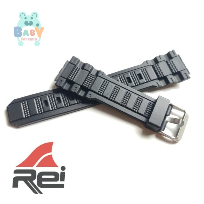 Strap Jam Rei Scrambler Rubber Strap Tali Jam Tangan Rei Scrambler