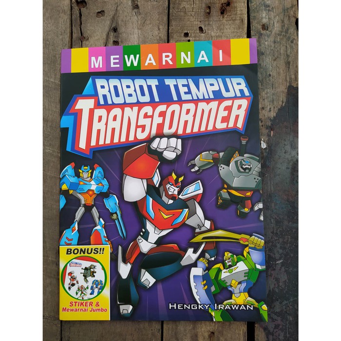 Mewarnai Robot Tempur Transformer Shopee Indonesia