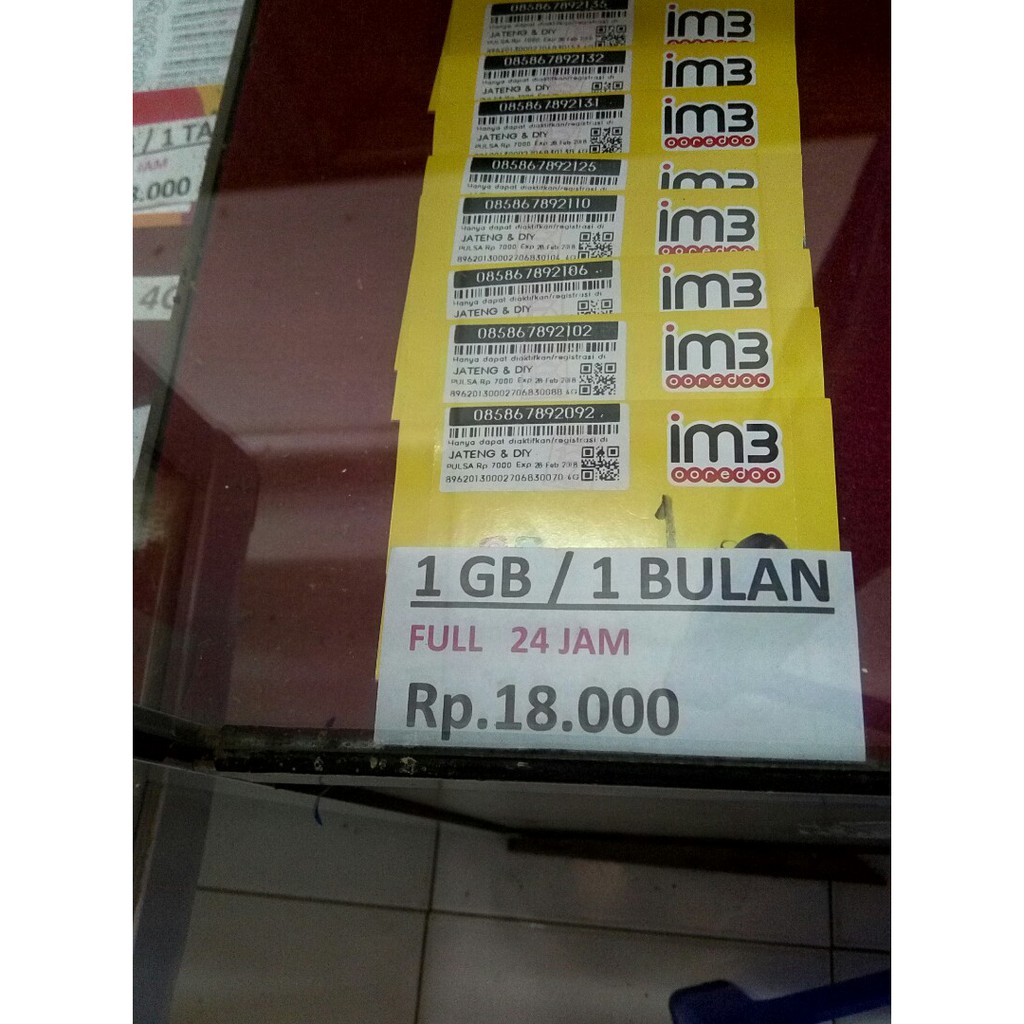 indosat kuota 1gb