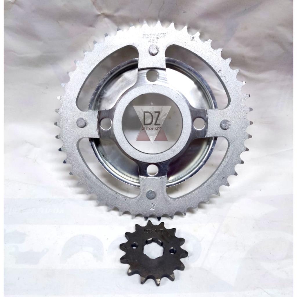 CKD GEAR GIR DEPAN BELAKANG HONDA GL PRO NEOTECH MEGA PRO LAMA PRIMUS GL PRO 428 14T 46T