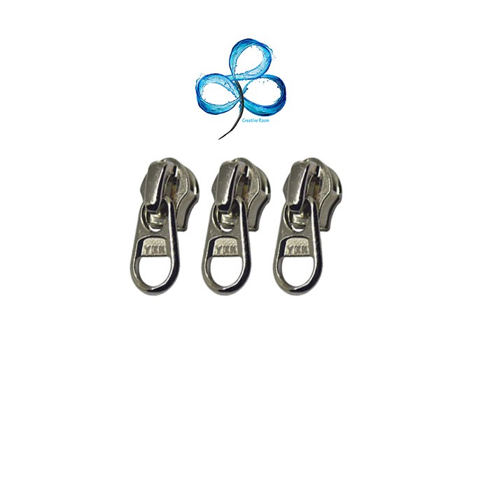 Kepala Resleting Coil No 5 Merk YKK Warna Nikel YKK 5 CBL MB
