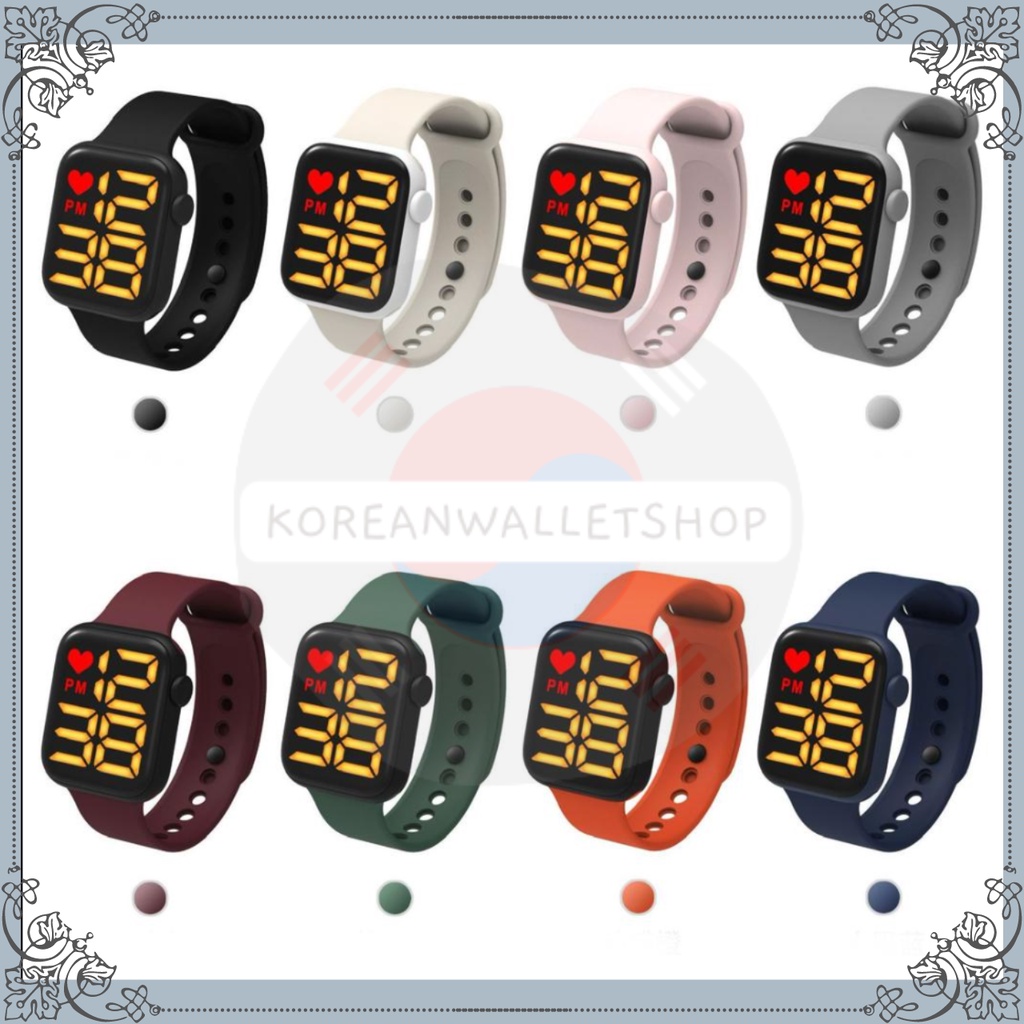 Jam Led Pria/Wanita Jam Led Remaja