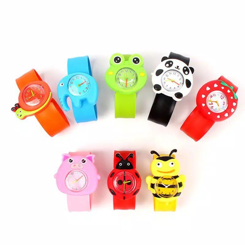 Jam Tangan Anak Dengan Desain Kartun Lucu