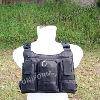 Chest Bag Rig 2 in 1 Multifungsi Tas Dada Pria Premium