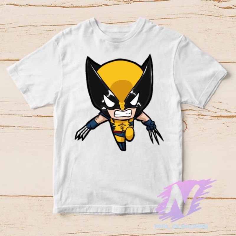 kaos anak superhero Capcom xmen