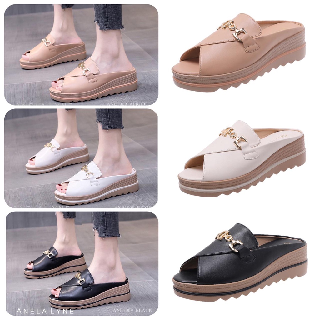 ANELA LYNE SANDAL WEDGES TSAMARA ANE1009 ORIGINAL