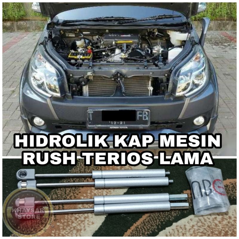 paket Hidrolik kap mesin Toyota rush LAMA/OLD