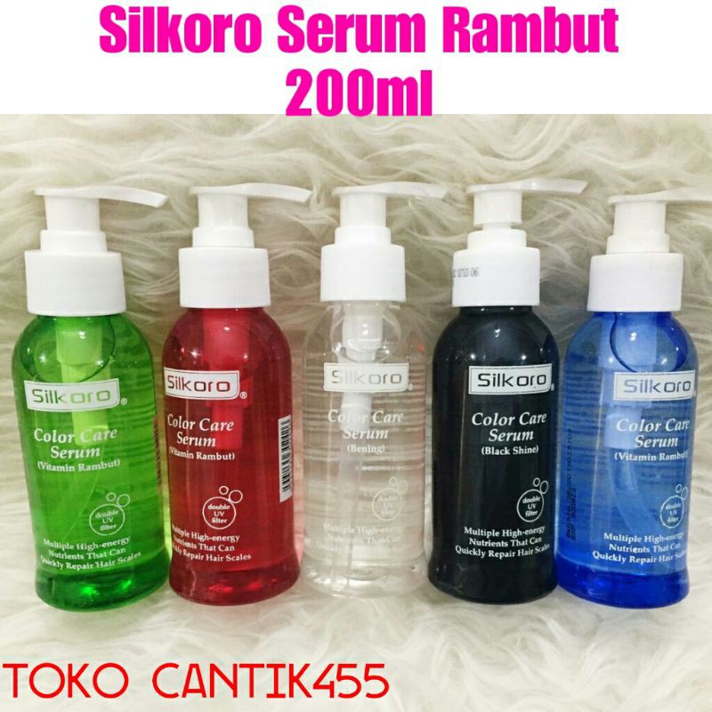 Jual Silkoro Serum Rambut 200ml Besar Ada Varian Baru Hijab Expert Exp