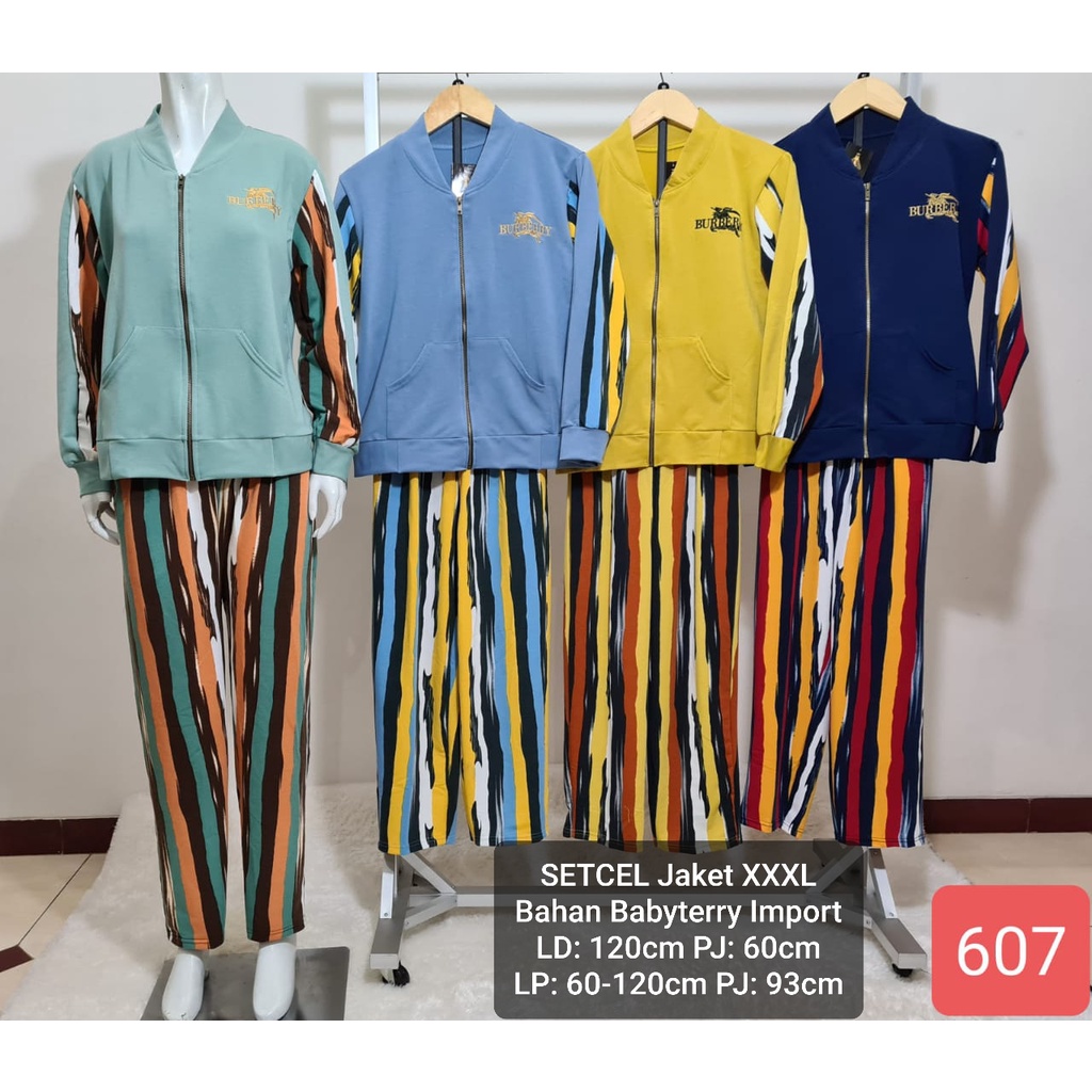 Sale... Set Jaket Burberry Jumbo