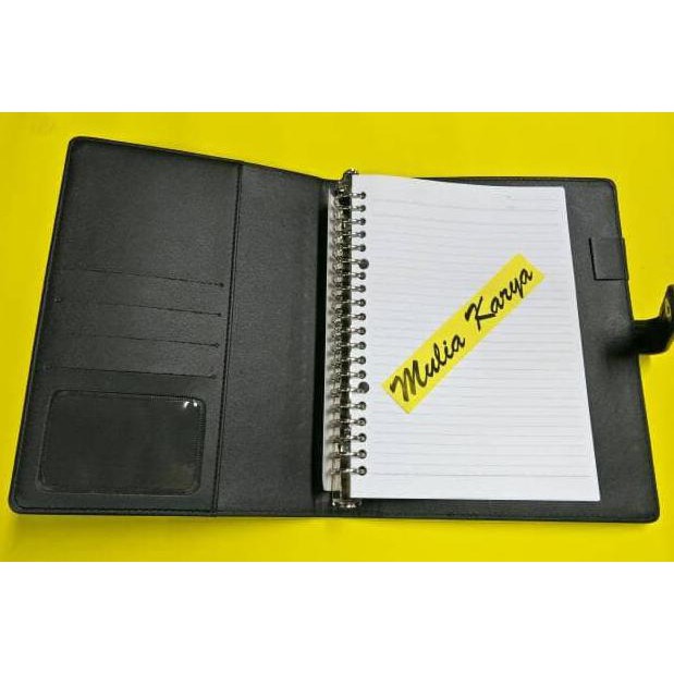 

IMURAHl Binder Loose leaf A5 Kulit Imitasi / Agenda Binder Kulit ICIQl