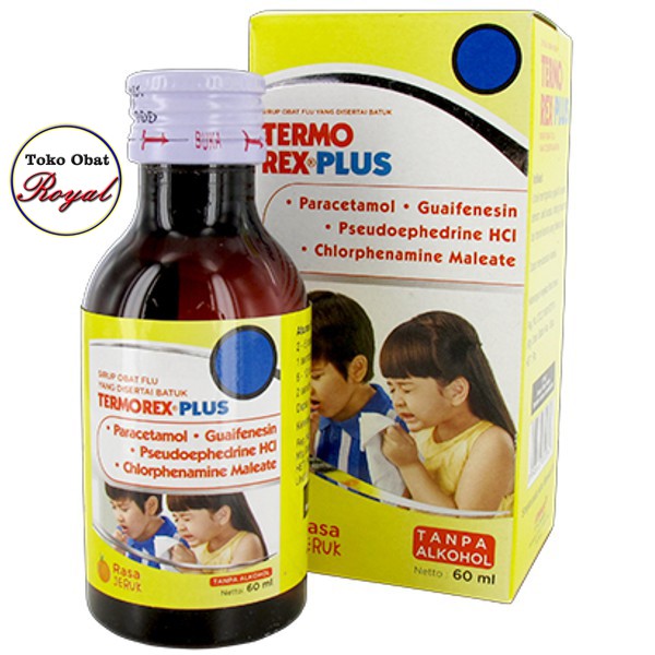 Termorex Plus Sirup Obat Batuk Pilek Anak