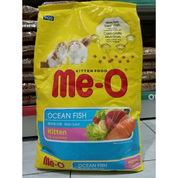 Meo ocean fish kitten 7kg Makanan anak kucing
