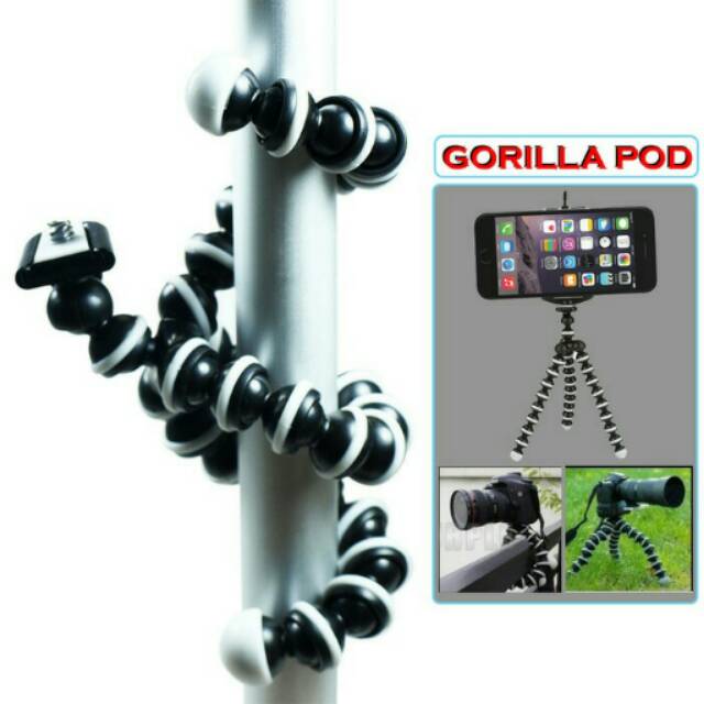 Size XL... Gorilla Pod Tripod Bonus Holder U Bukan Mini Size