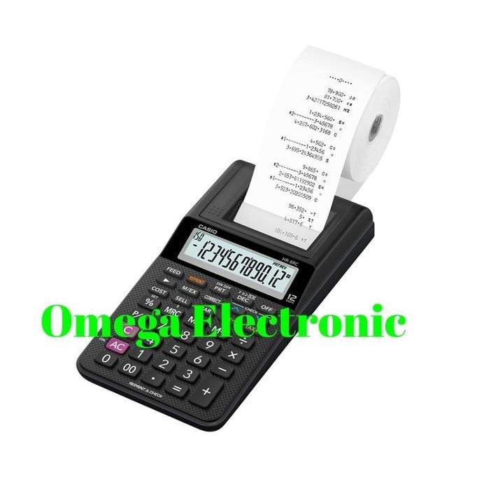 

Casio Hr 8 Rc - Printing Calculator Struk Kalkulator Kasir Hr 8Rc