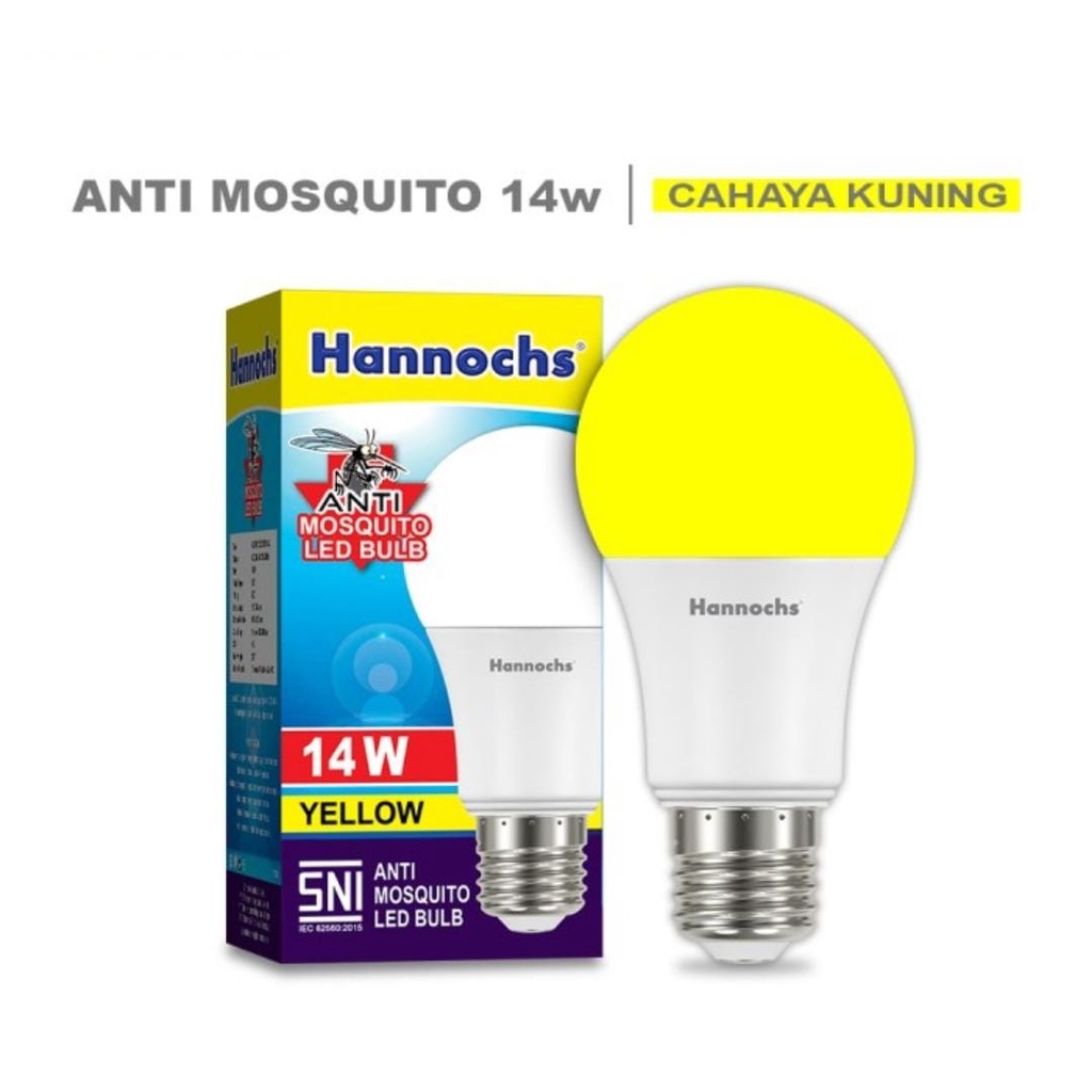 Lampu Nyamuk / Bohlam Pengusir Nyamuk / Hannochs Anti Mosquito Lamp 14W