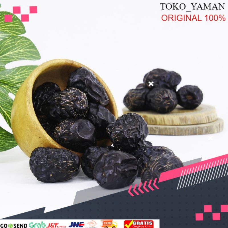 kurma ajwa 100gr kurma ajwah jumbo king dates Al Madinah 7 butir