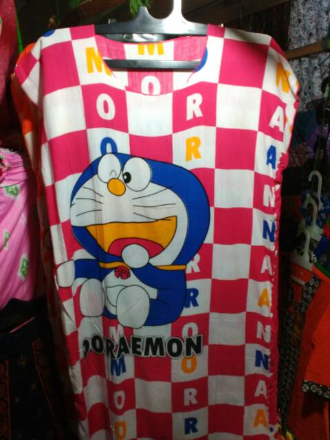Daster Doraemon Lucu Untuk Baju Tidur dan Baju Hamil