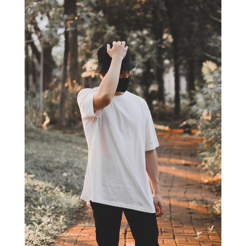 OVERSIZE T-SHIRT POLOS UNISEX WHITE