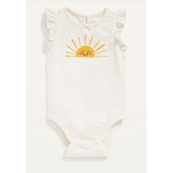 oldnvy anak bayi bodysuit-BW matahari