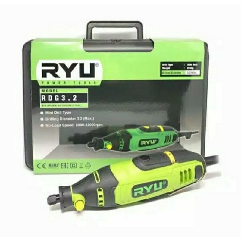 Ryu Mini die grinder RDG 3.2 Bor mini tuner Ryu RDG 3.2