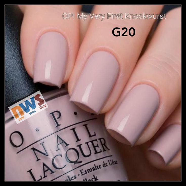 Opi Lacquer Nail Polish Opi My Very First Knockwurst Opi G Hna149 Shopee Indonesia