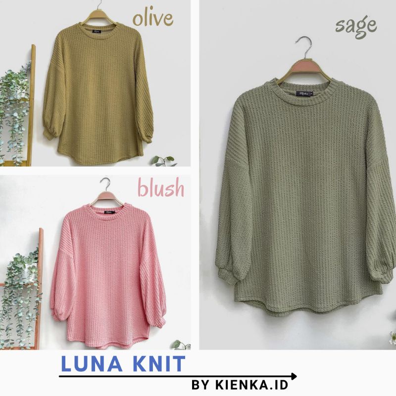 LUNA KNIT kienka.id kienka id TOUSLE SHIRT local.id ASHLEY local id
