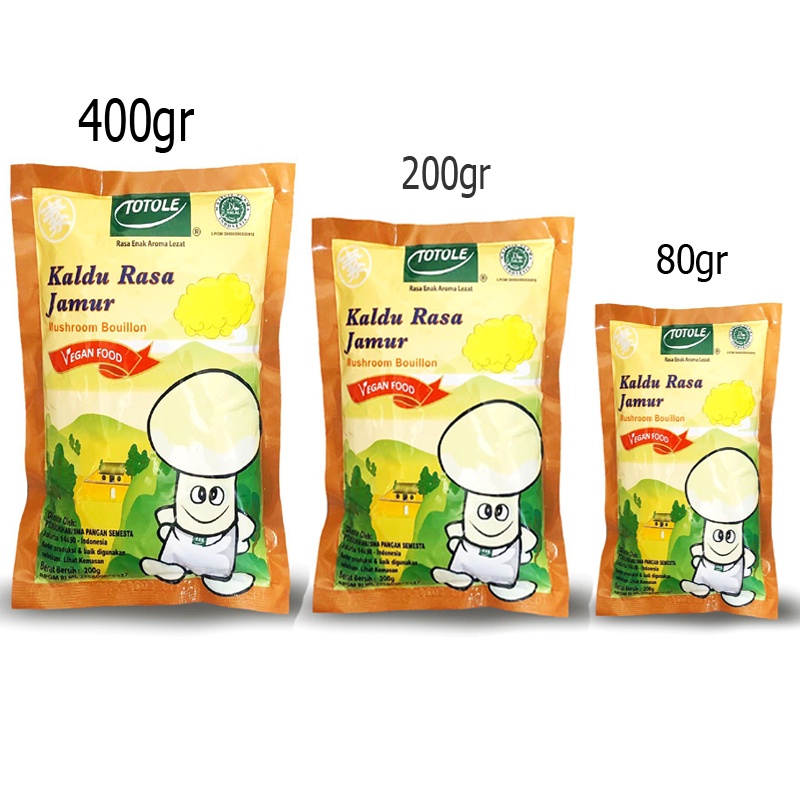 

Totole Kaldu Jamur Perisa 80g, 200g, 400g Jamur Mushroom Powder Vegan Food Penyedap Makanan