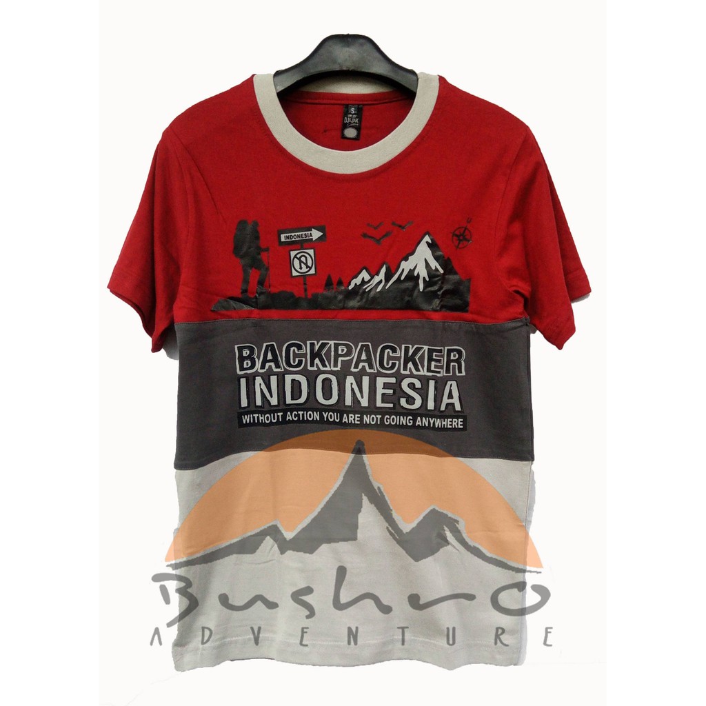 Jual Kaos Outdoor Backpacker Indonesia Shopee Indonesia