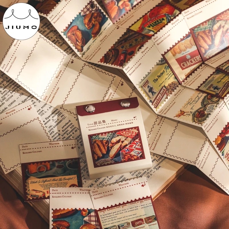 

Vintage Book Sticker Set