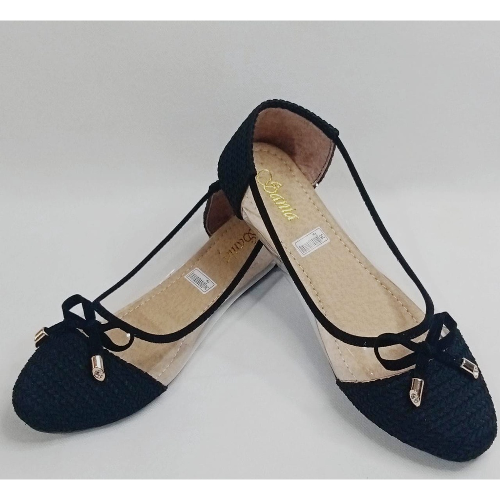 Sepatu Balet Wanita Flatshoes Wanita Murah Sepatu Jelly Mika