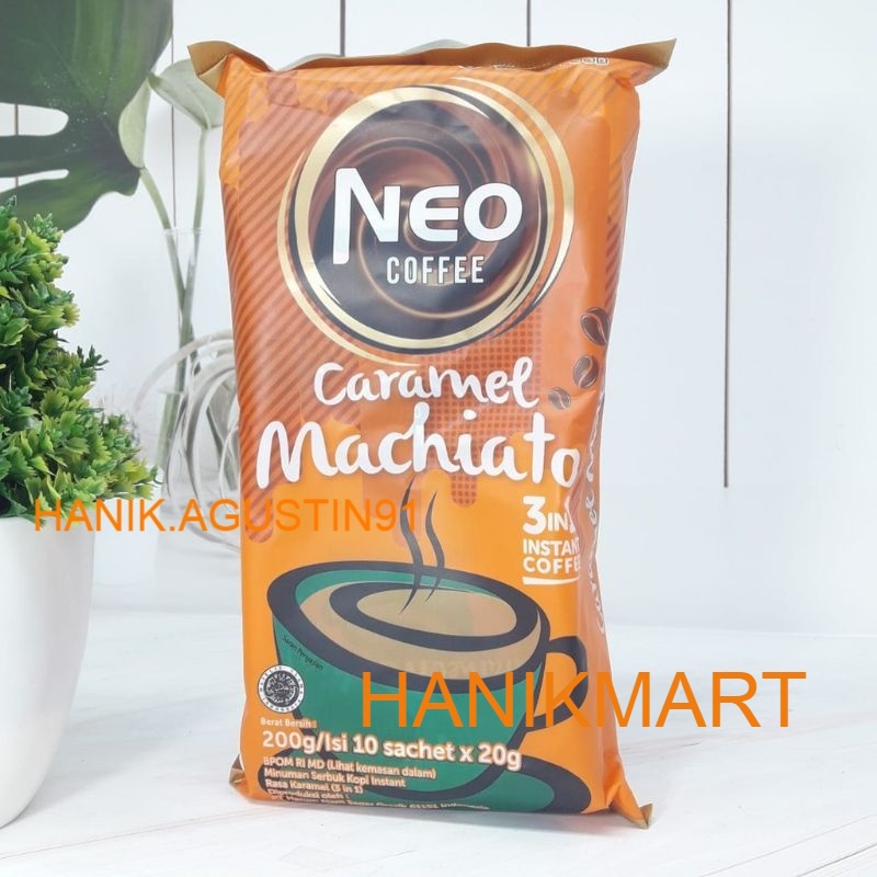 

NEO COFFEE CARAMEL MACHIATO 180gr / Kopi Instan Caramel