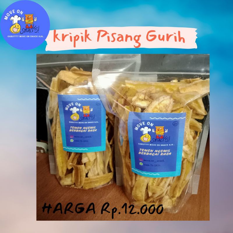 

KRIPIK PISANG GURIH