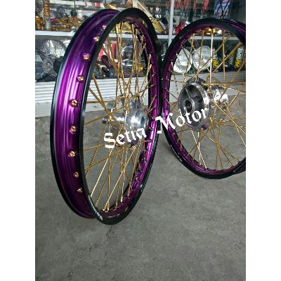 Velg TDR Sepaket Jari Jari Tromol Cakram Motor Satria Fu   Mio   Beat   Cb150 R   Vario   Jupiter Z