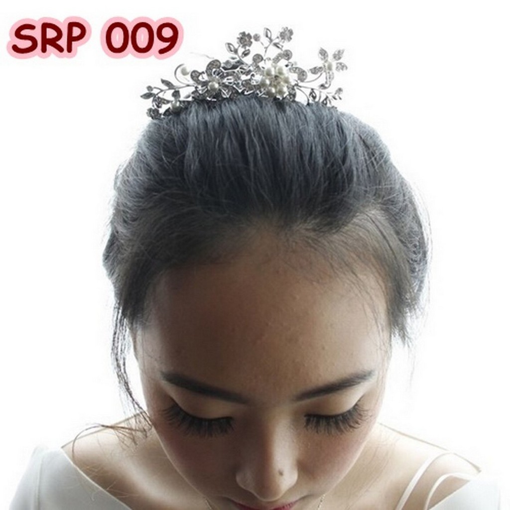 Sirkam Rambut Pesta Modern l Aksesoris Sanggul Wedding - SRW 009