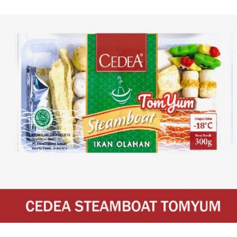 

Cedea Steamboat Tomyum 300gr | tomyam | Ikan Olahan