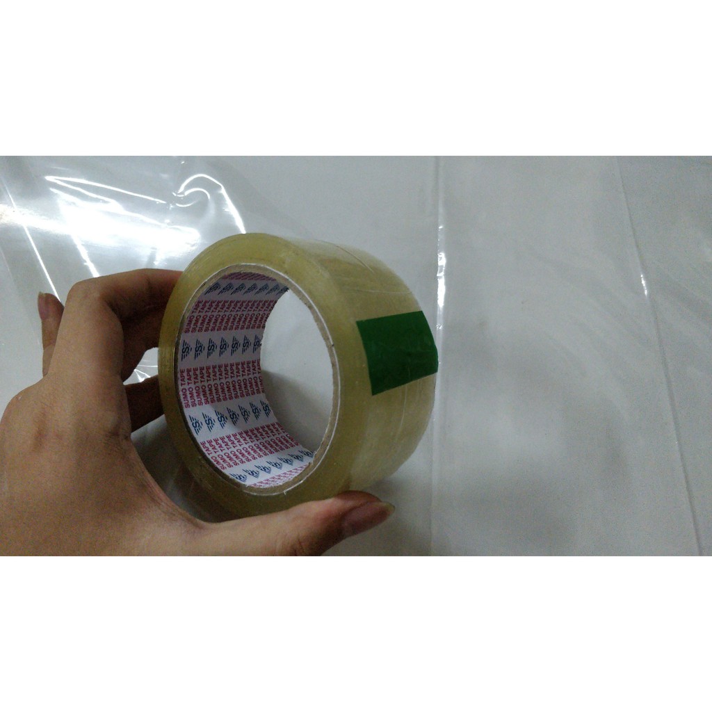 Lakban / Isolasi Bening OPP SUMO TAPE HIJAU 2 inch x 100 yard (48 mm)