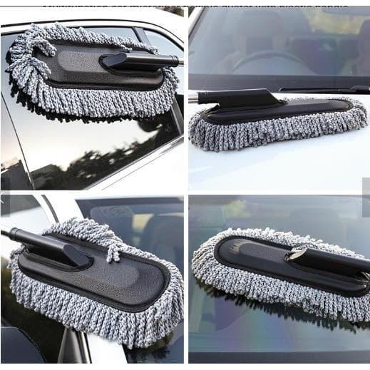 [Z202] JUMBO Lap Kemoceng Microfiber Telescopic Dust Remover Alat Cuci Pembersih Debu Mobil Rumah