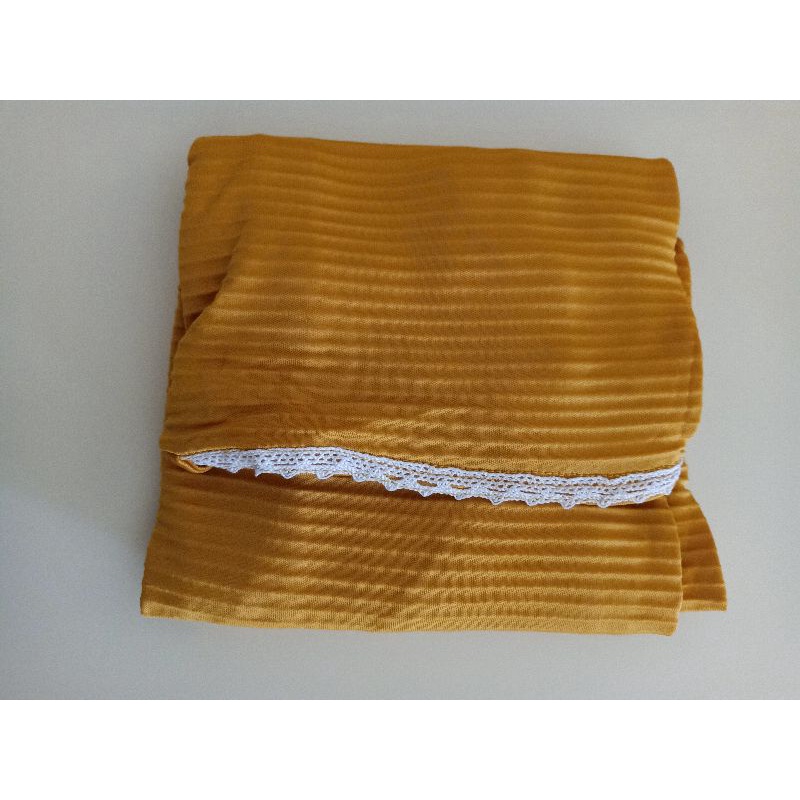 BERGO MARYAM PLISKET HANINDIYA  LIDI HYGET PREMIUM RENDA PREMIUM/BERGO MARYAM-Kunyit