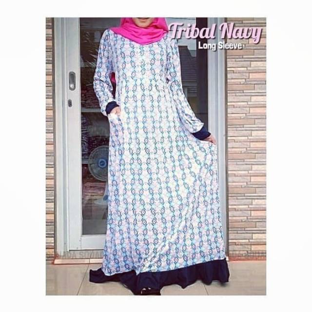 Preloved Squada Daster "Tribal Navy"