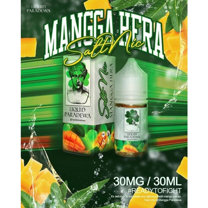 [SALT] LIQUID PARADEWA MANGGA HERA SALT 30ML 30MG BY RCRAFT X QORYGORY