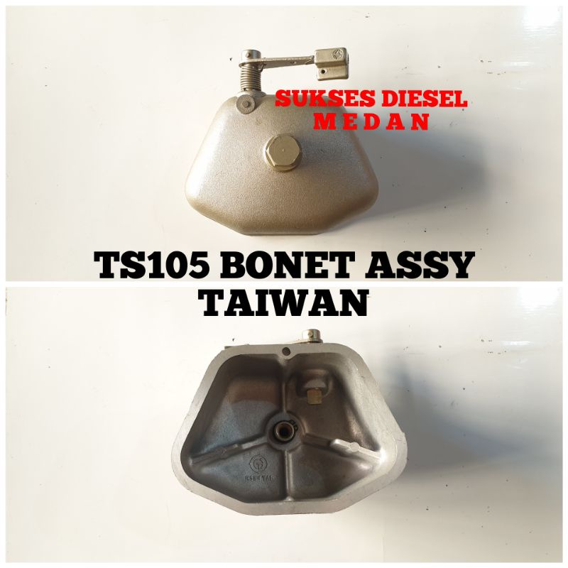 TS105 TS 105 Cylinder Head Cover Assy Tutup Klep Bonet Mesin Diesel Yanmar Taiwan