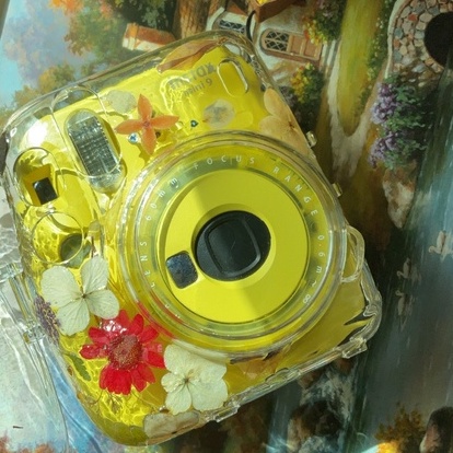 [PRE ORDER] Dried Flower Polaroid Case / Casing Polaroid Bunga Kering