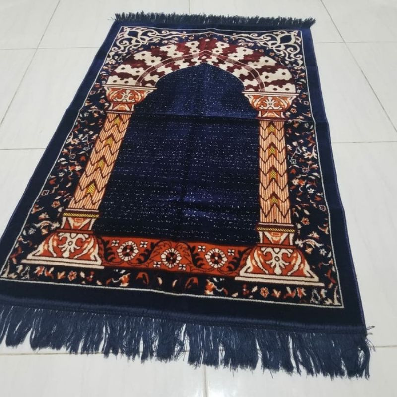 Sajadah akbar premium, tebal, motif terbaru uk 70×110 exclusive