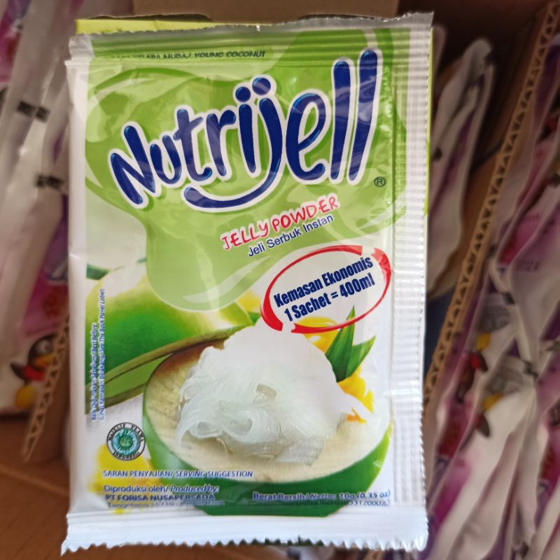 

Nutrijell Jelly Powder Serbuk Instan Rasa Kelapa Muda 10 Gr