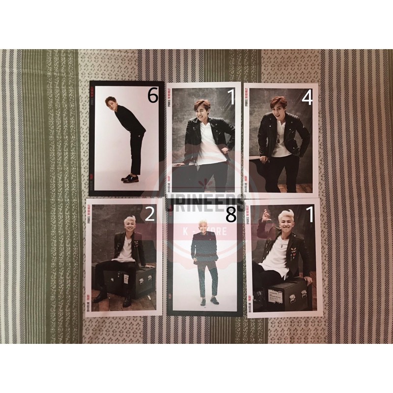 [RARE] BTS 2014 THE RED BULLET TOUR MERCH - PHOTO SET