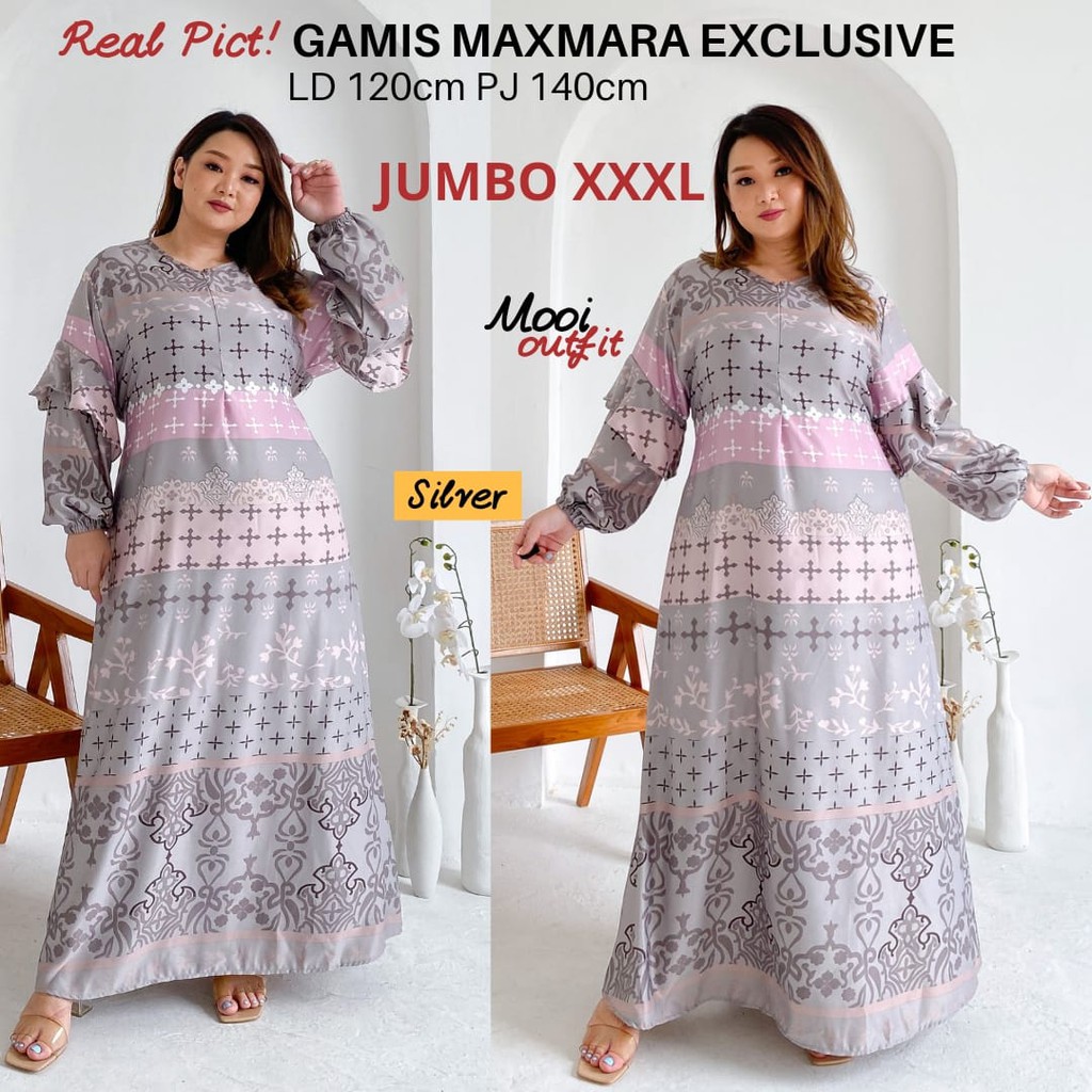 Gamis Jumbo Ld 120 Terbaru Dan Kekinian Murah - Gamis Kondangan Jumbo - Gamis Lebaran 2022 Model Gamis Terbaru Jumbo