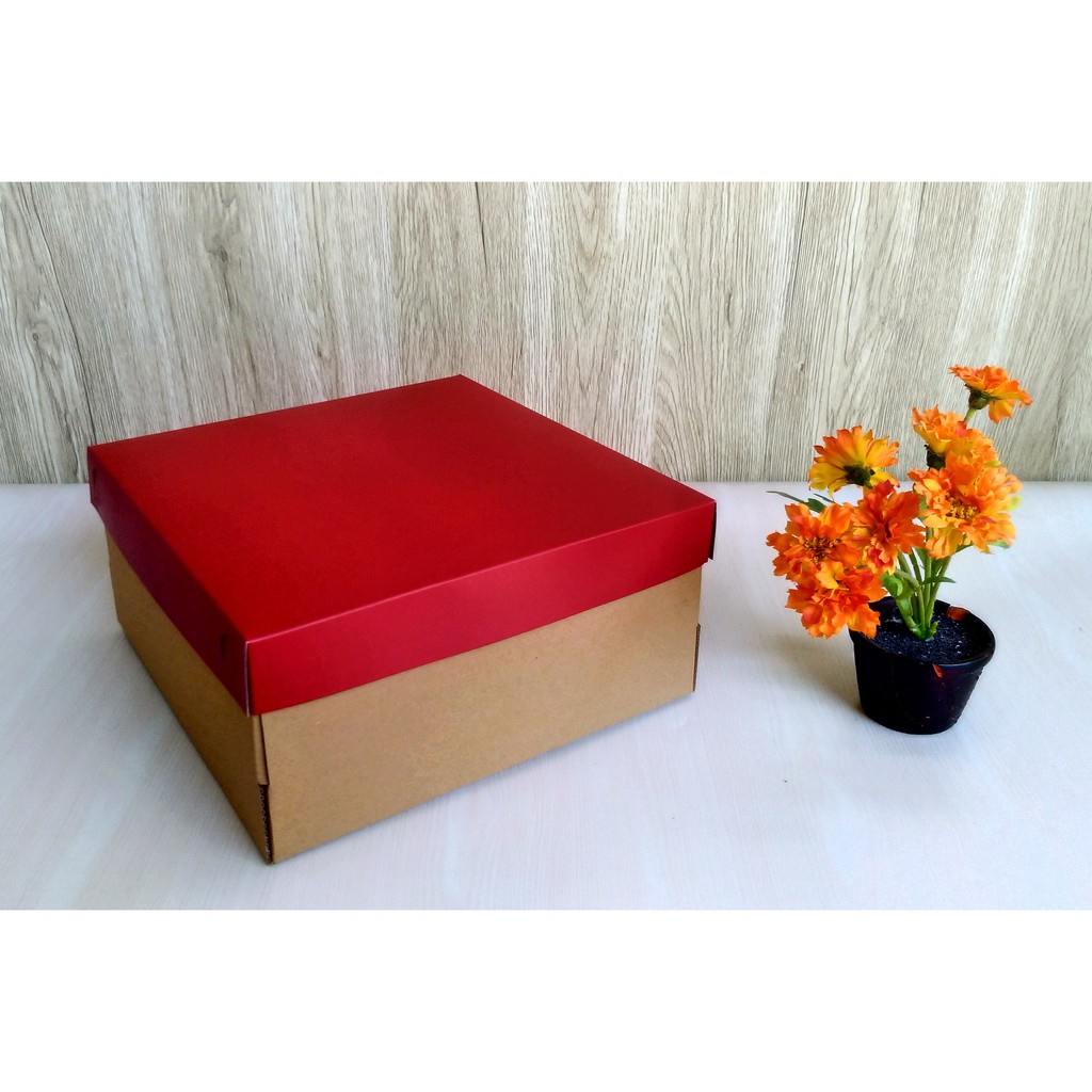 

Cake Carton Box 25 (Uk. 25 x 25 x 11,5 cm)